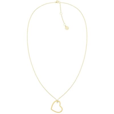 Tommy Hilfiger Halsschmuck, Minimal Hearts Halskette, (Edelstahl) Tommy Hilfiger Halsschmuck, Minimal Hearts Halskette, (Edelstahl)