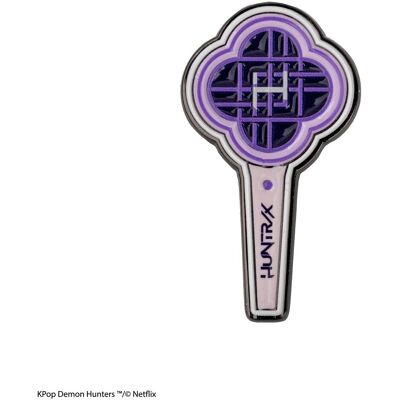 Cinereplicas, Anstecknadel, Kpop Demon Hunters Huntr/x Light Stick Pin, Violett, Mehrfarbig Cinereplicas, Anstecknadel, Kpop Demon Hunters Huntr/x Light Stick Pin, Violett, Mehrfarbig