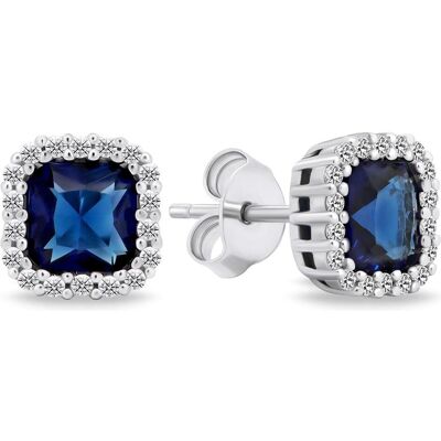 Brilio, Ohrringe, Silver - Dazzling silver earrings with zircons EA600WB, (Silber) Brilio, Ohrringe, Silver - Dazzling silver earrings with zircons EA600WB, (Silber)