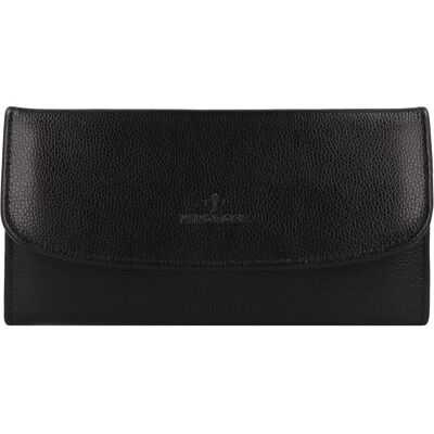 Windrose, Uhrenbox + Schmuckaufbewahrung, Beluga Schmucktasche 20 cm Leder, Schwarz Windrose, Uhrenbox + Schmuckaufbewahrung, Beluga Schmucktasche 20 cm Leder, Schwarz