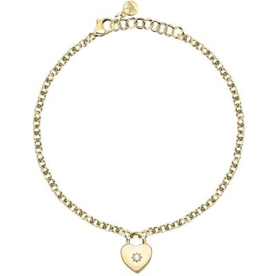 Morellato, Armschmuck, Abbracio Armband, (19 cm, Edelstahl, Messing) Morellato, Armschmuck, Abbracio Armband, (19 cm, Edelstahl, Messing)