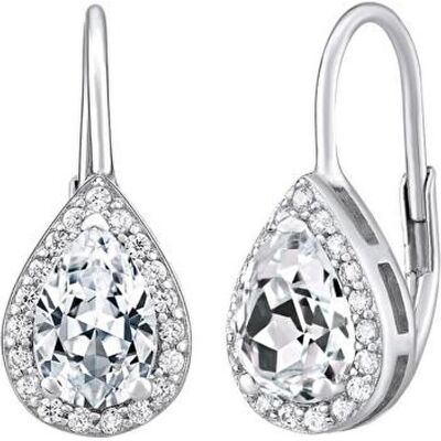 Silvego, Ohrringe, Silver ORIANNA drop earrings with zircons LPS0341SR, (Silber 925) Silvego, Ohrringe, Silver ORIANNA drop earrings with zircons LPS0341SR, (Silber 925)