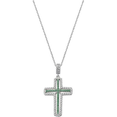 Amen, Halsschmuck, Damenhalskette CLCRVBVZ, (45 cm) Amen, Halsschmuck, Damenhalskette CLCRVBVZ, (45 cm)