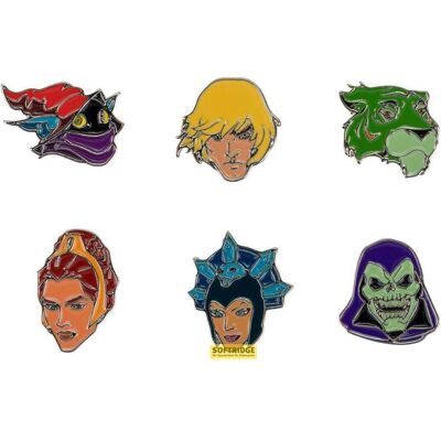 Cinereplicas, Anstecknadel, Masters of the Universe Ansteck-Buttons 6er-Pack Characters, Mehrfarbig Cinereplicas, Anstecknadel, Masters of the Universe Ansteck-Buttons 6er-Pack Characters, Mehrfarbig