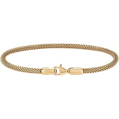 Daniel Wellington, Armschmuck, - Fashion Gold Plated Mesh Perfect Pair Steel Bracelet DW0040068 - Length: 17.5 cm, (17.50 cm, Stahl) Daniel Wellington, Armschmuck, - Fashion Gold Plated Mesh Perfect Pair Steel Bracelet DW0040068 - Length: 17.5 cm, (17.50 cm, Stahl)