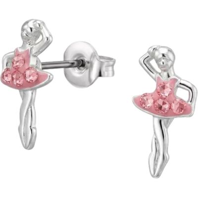 Maxte, Ohrringe, Silber Plated Brass Ear Studs, (Edelstahl, Messing) Maxte, Ohrringe, Silber Plated Brass Ear Studs, (Edelstahl, Messing)