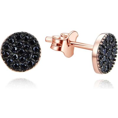 Beneto, Ohrringe, Magic bronze silver earrings with zircons AGUP2246-ROSE (L), (Bronze, Silber) Beneto, Ohrringe, Magic bronze silver earrings with zircons AGUP2246-ROSE (L), (Bronze, Silber)