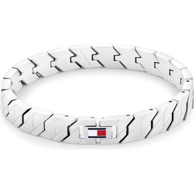 Tommy Hilfiger Armschmuck, - Designer menÂ's steel bracelet Lars 2790619, (19 cm, Stahl) Tommy Hilfiger Armschmuck, - Designer menÂ's steel bracelet Lars 2790619, (19 cm, Stahl)