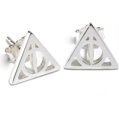 Carat, Ohrringe, HARRY POTTER - Reliques de la Mort - Boucle d'Oreilles Argent Massif, (Sterling Silber) Carat, Ohrringe, HARRY POTTER - Reliques de la Mort - Boucle d'Oreilles Argent Massif, (Sterling Silber)