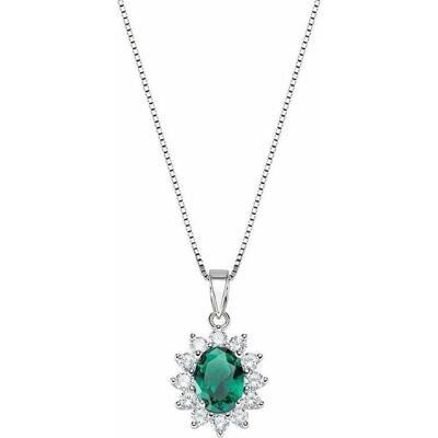 Amen, Halsschmuck, Lady CLLDGBBVE Charmante Sterling Silber Halskette (Kette, Anhänger), (Sterling Silber) Amen, Halsschmuck, Lady CLLDGBBVE Charmante Sterling Silber Halskette (Kette, Anhänger), (Sterling Silber)