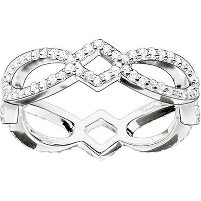 Thomas Sabo, Ring, Eternityring Love Knot Zirkonia TR2085-051-14, (54) Thomas Sabo, Ring, Eternityring Love Knot Zirkonia TR2085-051-14, (54)