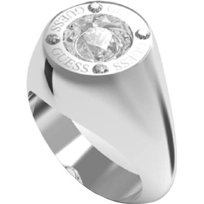 Guess Ring, Fashion steel ring with crystals Solitaire JUBR01465JWRH - Circuit: 52 mm (L), (52) Guess Ring, Fashion steel ring with crystals Solitaire JUBR01465JWRH - Circuit: 52 mm (L), (52)