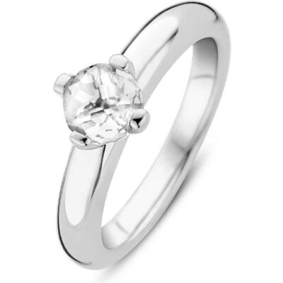Ti Sento Milano, Ring, Ring Crystal klar 12127TC, (56, 925 Silber) Ti Sento Milano, Ring, Ring Crystal klar 12127TC, (56, 925 Silber)