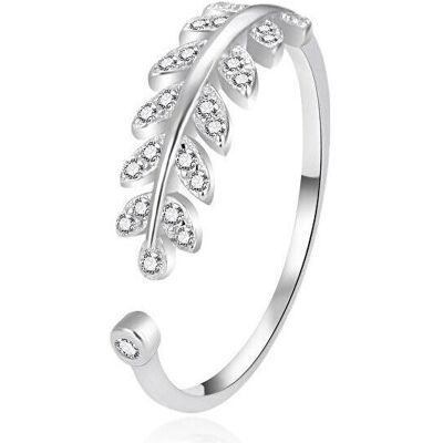 Agato, Ring, - Silver open ring with zircons AGT-R60W - Circuit: 62 mm, (62, 925 Silber) Agato, Ring, - Silver open ring with zircons AGT-R60W - Circuit: 62 mm, (62, 925 Silber)