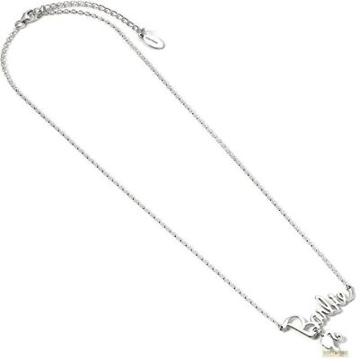 Carat, Halsschmuck, Barbie Halskette & Anhänger Logo & Silhouette (Sterling Silber), (Sterling Silber, 45 cm) Carat, Halsschmuck, Barbie Halskette & Anhänger Logo & Silhouette (Sterling Silber), (Sterling Silber, 45 cm)