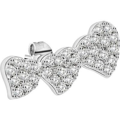 La Petite Story, Ohrringe, Exigo Hearts Ohrstecker, (Messing) La Petite Story, Ohrringe, Exigo Hearts Ohrstecker, (Messing)