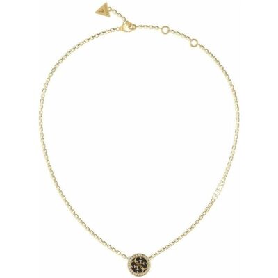 Guess Halsschmuck, Life In 4G Charm Gold Plated Necklace JUBN02146JWYGBKT/U, (Edelstahl, 40.5 cm) Guess Halsschmuck, Life In 4G Charm Gold Plated Necklace JUBN02146JWYGBKT/U, (Edelstahl, 40.5 cm)