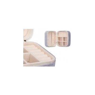 Giftdecor, Uhrenbox + Schmuckaufbewahrung, Schmuckschatulle, Grau Giftdecor, Uhrenbox + Schmuckaufbewahrung, Schmuckschatulle, Grau