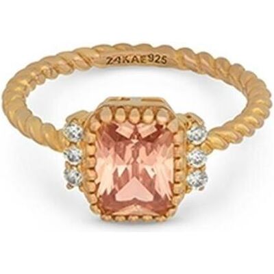 24 Kae, Ring, 24Kae Damenring 24Kae 12432Y/58 18 Gold, (18, 750/18 K Gold) 24 Kae, Ring, 24Kae Damenring 24Kae 12432Y/58 18 Gold, (18, 750/18 K Gold)