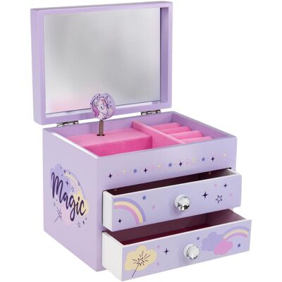 Tinka Magic, Uhrenbox + Schmuckaufbewahrung, Tinka - Jewelry Box with Music - Unicorn (8-803903), Mehrfarbig Tinka Magic, Uhrenbox + Schmuckaufbewahrung, Tinka - Jewelry Box with Music - Unicorn (8-803903), Mehrfarbig