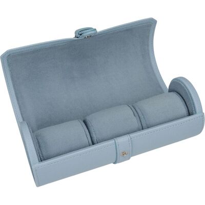 Windrose, Uhrenbox + Schmuckaufbewahrung, Marvella Schmuckkasten 21.5 cm, Blau Windrose, Uhrenbox + Schmuckaufbewahrung, Marvella Schmuckkasten 21.5 cm, Blau