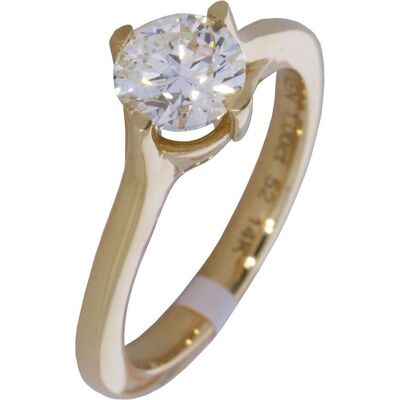 Xen, Ring, Vision Ring mit Lab Grown Diamond 1,00 ct. 585 Gelbgold, (54) Xen, Ring, Vision Ring mit Lab Grown Diamond 1,00 ct. 585 Gelbgold, (54)