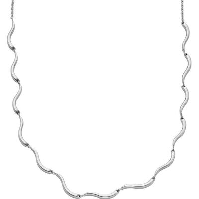 Skagen, Halsschmuck, Kariana Waves Halskette, (Edelstahl, 41 - 46 cm) Skagen, Halsschmuck, Kariana Waves Halskette, (Edelstahl, 41 - 46 cm)