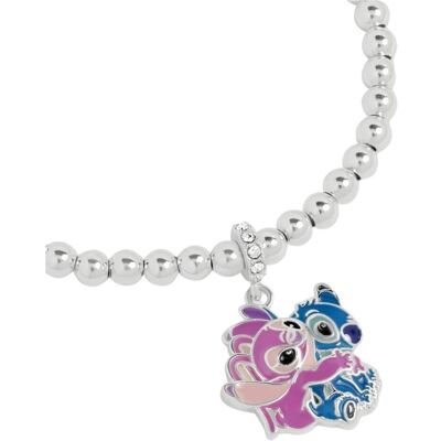 Peers Hardy, Armschmuck, Disney Stitch & Angel Anhänger Expander Armband, (7.80 cm, Stainless Steel) Peers Hardy, Armschmuck, Disney Stitch & Angel Anhänger Expander Armband, (7.80 cm, Stainless Steel)
