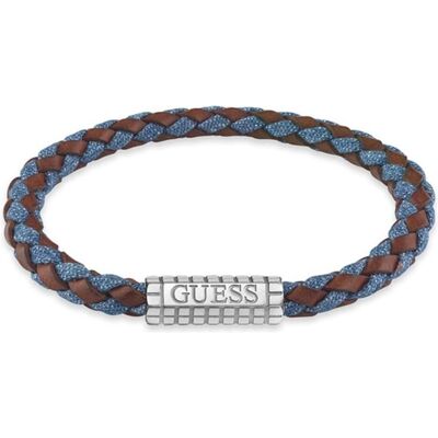 Guess Armschmuck, Herrenarmreif JUMB05036JWSTBMS Blau, (Edelstahl) Guess Armschmuck, Herrenarmreif JUMB05036JWSTBMS Blau, (Edelstahl)