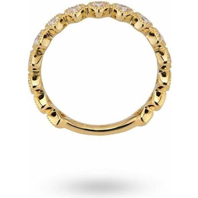 24 Kae, Ring, Damenring 12492Y/54 Gold 14, (54, 585/14 K Gold) 24 Kae, Ring, Damenring 12492Y/54 Gold 14, (54, 585/14 K Gold)