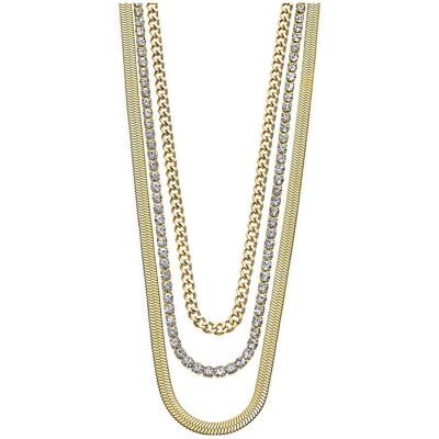Lotus Halsschmuck, Collier, (Edelstahl, 50 cm) Lotus Halsschmuck, Collier, (Edelstahl, 50 cm)