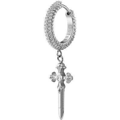 Guess Ohrringe, Einzelner Ohrschmuck, (Edelstahl) Guess Ohrringe, Einzelner Ohrschmuck, (Edelstahl)