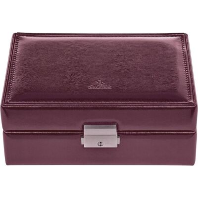 Sacher, Uhrenbox + Schmuckaufbewahrung, Schmuckkoffer Britta, Beige Sacher, Uhrenbox + Schmuckaufbewahrung, Schmuckkoffer Britta, Beige