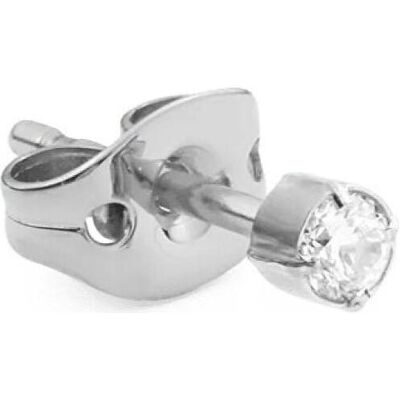 Daniel Wellington, Ohrringe, - Tiny single steel earring with crystal DW00400879, (Stahl) Daniel Wellington, Ohrringe, - Tiny single steel earring with crystal DW00400879, (Stahl)