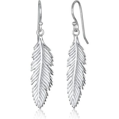 Elli, Ohrringe, Womens earrings feather, (Sterling Silber) Elli, Ohrringe, Womens earrings feather, (Sterling Silber)