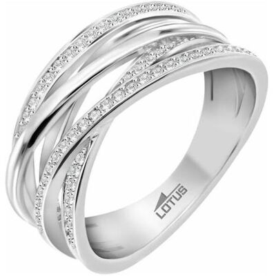 Lotus Ring, Damenring LP3682-3/114 Silberfarben 14, (14) Lotus Ring, Damenring LP3682-3/114 Silberfarben 14, (14)