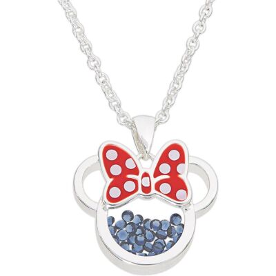 NoName, Halsschmuck, MINNIE - Collier Anniversaire en Laiton Plaqué Argent - Septembre, (Messing, Silber) NoName, Halsschmuck, MINNIE - Collier Anniversaire en Laiton Plaqué Argent - Septembre, (Messing, Silber)