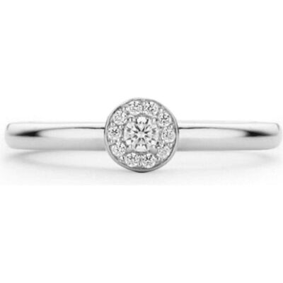 Ti Sento Milano, Ring, Ring mit Zirkonia 12100ZI, (56) Ti Sento Milano, Ring, Ring mit Zirkonia 12100ZI, (56)