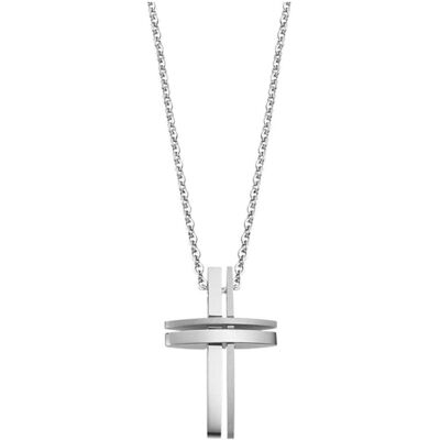 Lotus Halsschmuck, Style - Steel necklace with a cross Men inack LS1984-1 / 3 (L), (Stahl) Lotus Halsschmuck, Style - Steel necklace with a cross Men inack LS1984-1 / 3 (L), (Stahl)