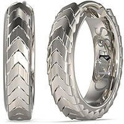 Guess Ohrringe, - Fashion steel rings Sailor Knot JUME05021JWSTBKT/U, (Stahl) Guess Ohrringe, - Fashion steel rings Sailor Knot JUME05021JWSTBKT/U, (Stahl)