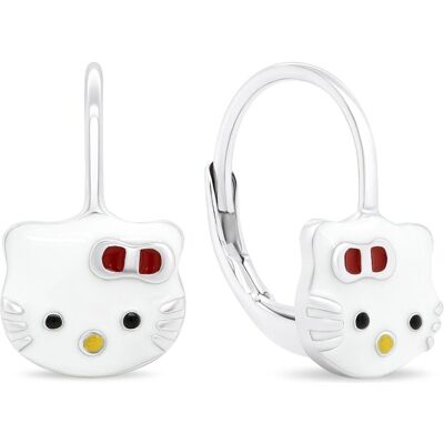 Brilio, Ohrringe, Silver - Cute silver earrings Cats EA437W, (Silber) Brilio, Ohrringe, Silver - Cute silver earrings Cats EA437W, (Silber)