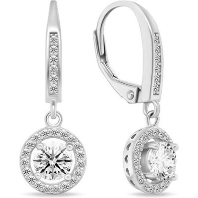 Brilio, Ohrringe, Silver - Beautiful silver necklace with rainbow topaz Mystic Stone SP04664A (chain. pendant) Brilio, Ohrringe, Silver - Beautiful silver necklace with rainbow topaz Mystic Stone SP04664A (chain. pendant)