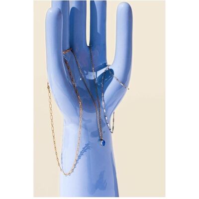 Donkey Products, Uhrenbox + Schmuckaufbewahrung, Arts of Parts Hand gross, Blau Donkey Products, Uhrenbox + Schmuckaufbewahrung, Arts of Parts Hand gross, Blau