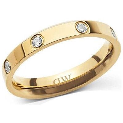 Daniel Wellington, Ring, - Original gold-plated ring with cubic zirconias Classic Lumine DW0040171 -, (60) Daniel Wellington, Ring, - Original gold-plated ring with cubic zirconias Classic Lumine DW0040171 -, (60)