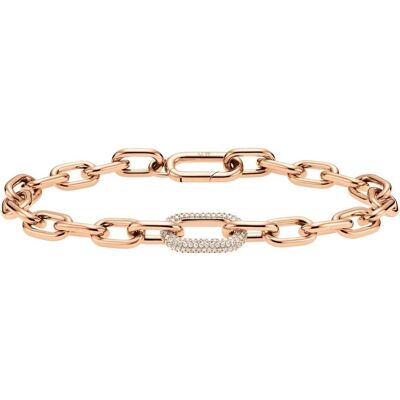 Daniel Wellington, Armschmuck, Luxury bronze bracelet with crystals Crystal Link DW00400572 - Length: 18.5 cm, (18.50 cm, Bronze) Daniel Wellington, Armschmuck, Luxury bronze bracelet with crystals Crystal Link DW00400572 - Length: 18.5 cm, (18.50 cm, Bronze)