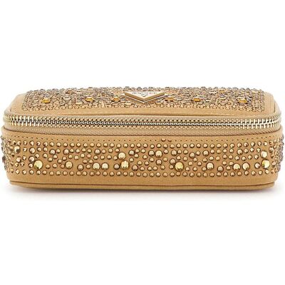 Guess Uhrenbox + Schmuckaufbewahrung, Small Jewelry Case, Gold, Beige Guess Uhrenbox + Schmuckaufbewahrung, Small Jewelry Case, Gold, Beige