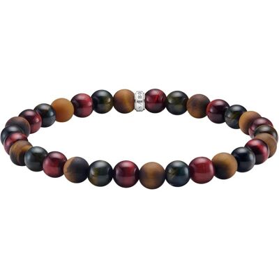 Thomas Sabo, Armschmuck, Talisman Armband mit Tigerauge Beads, (19 cm) Thomas Sabo, Armschmuck, Talisman Armband mit Tigerauge Beads, (19 cm)