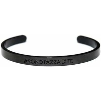 CO88 Collection, Armschmuck, Damenarmreif 8CB-19058 Schwarz, (18 cm, Edelstahl) CO88 Collection, Armschmuck, Damenarmreif 8CB-19058 Schwarz, (18 cm, Edelstahl)