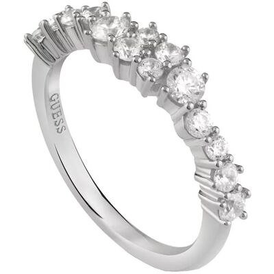 Guess Ring, - Sparkling silver ring with cubic zirconia Jardin JSBR04486JWRH - Circuit: 52 mm, (52, 925 Silber) Guess Ring, - Sparkling silver ring with cubic zirconia Jardin JSBR04486JWRH - Circuit: 52 mm, (52, 925 Silber)