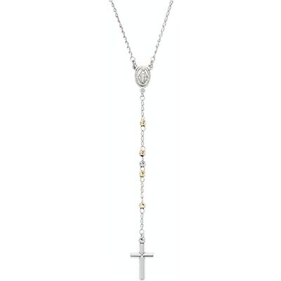 Amen, Halsschmuck, Rosary Classic Halskette, (Silber 925, 52 cm) Amen, Halsschmuck, Rosary Classic Halskette, (Silber 925, 52 cm)
